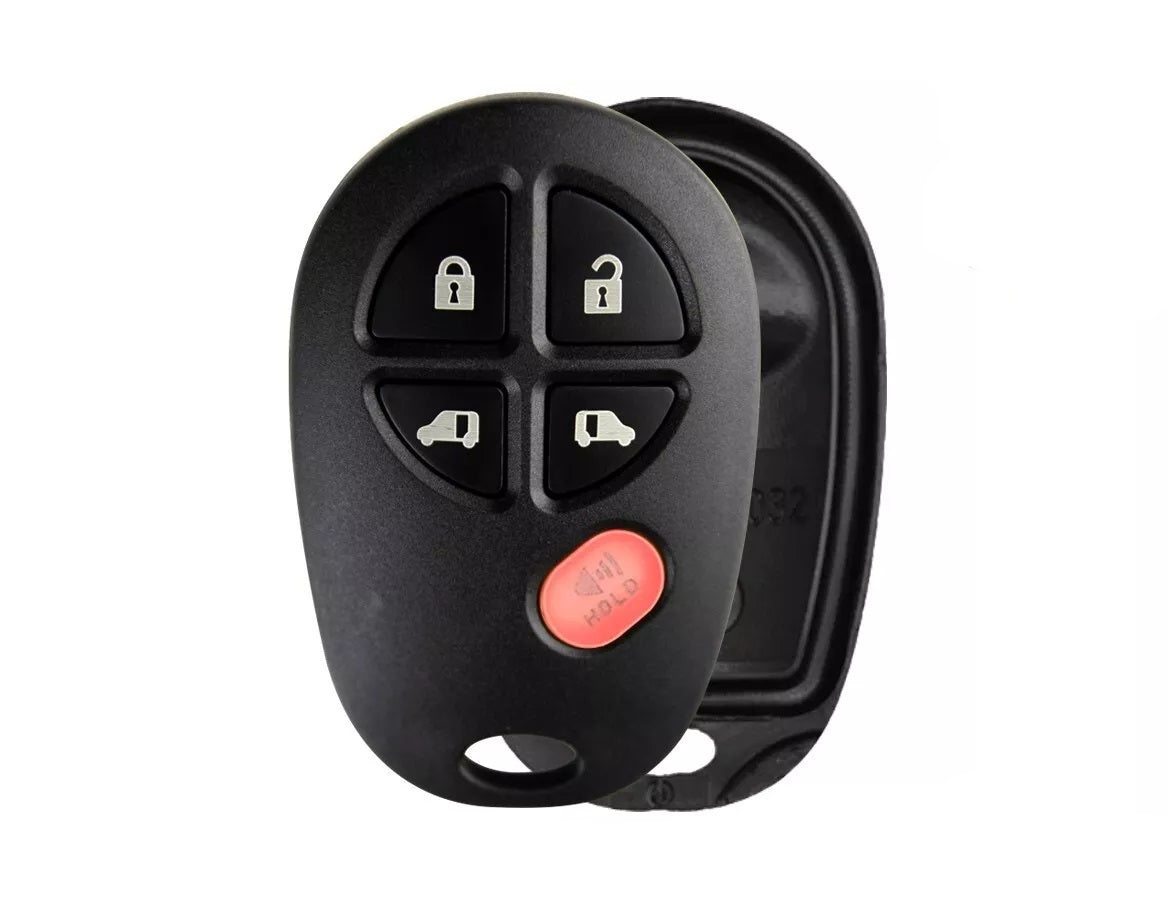 Aftermarket Remote Shell For Toyota 5B FCC GQ43VT20T