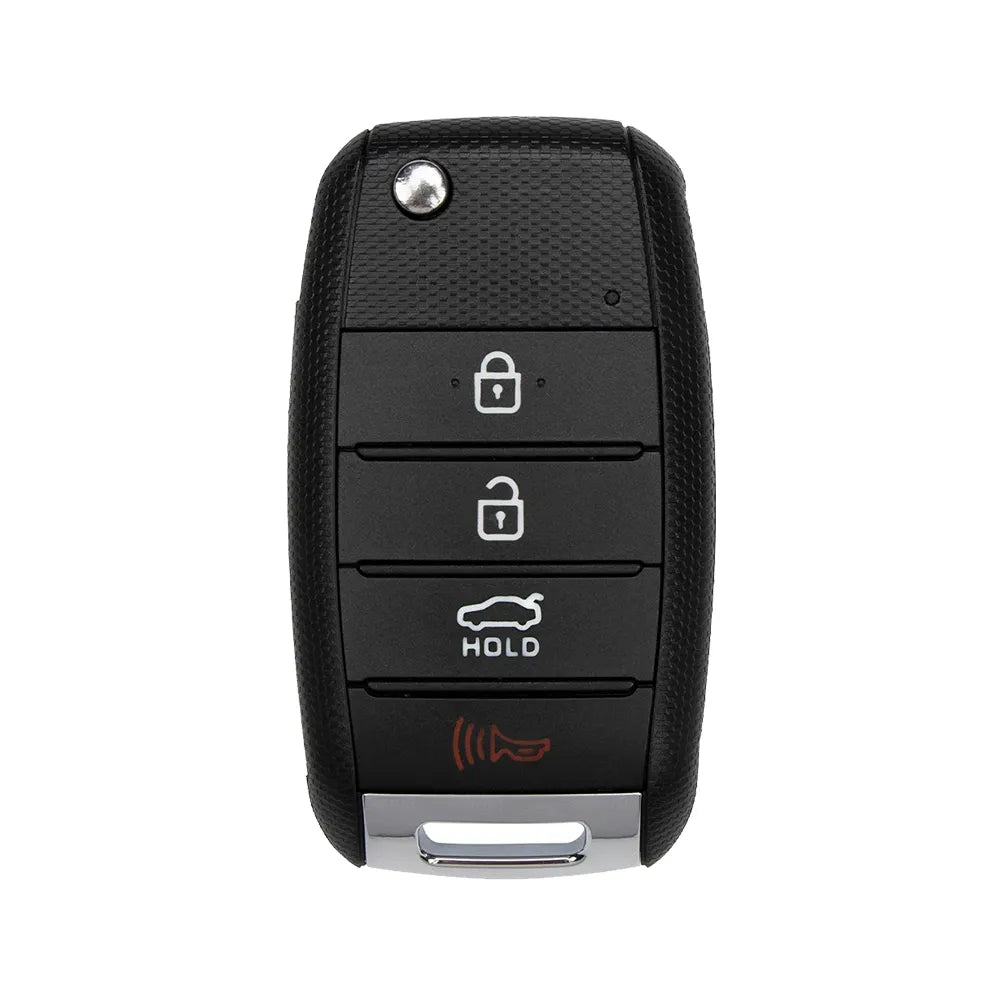Aftermarket Flip Key Shell for Kia 4Btns Trunk Blade KK12