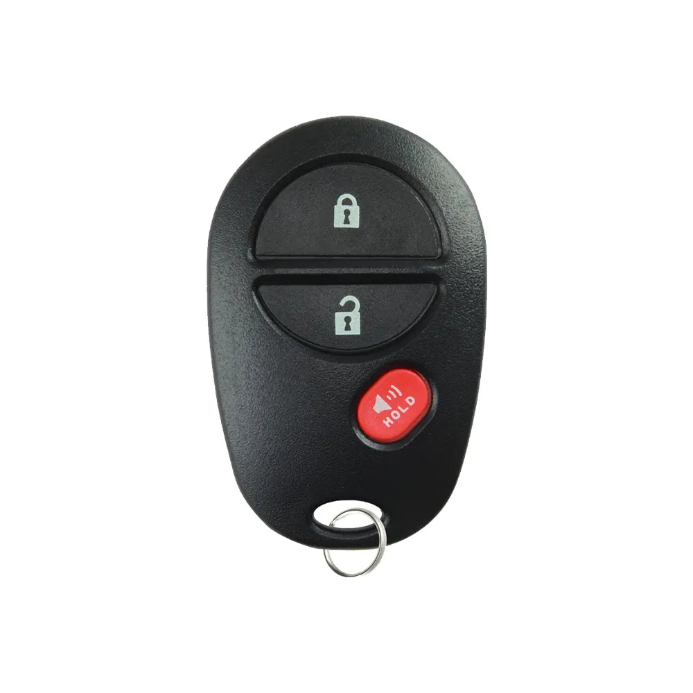 Aftermarket Remote Shell For Toyota 3 btns FCC: GQ43VT20T