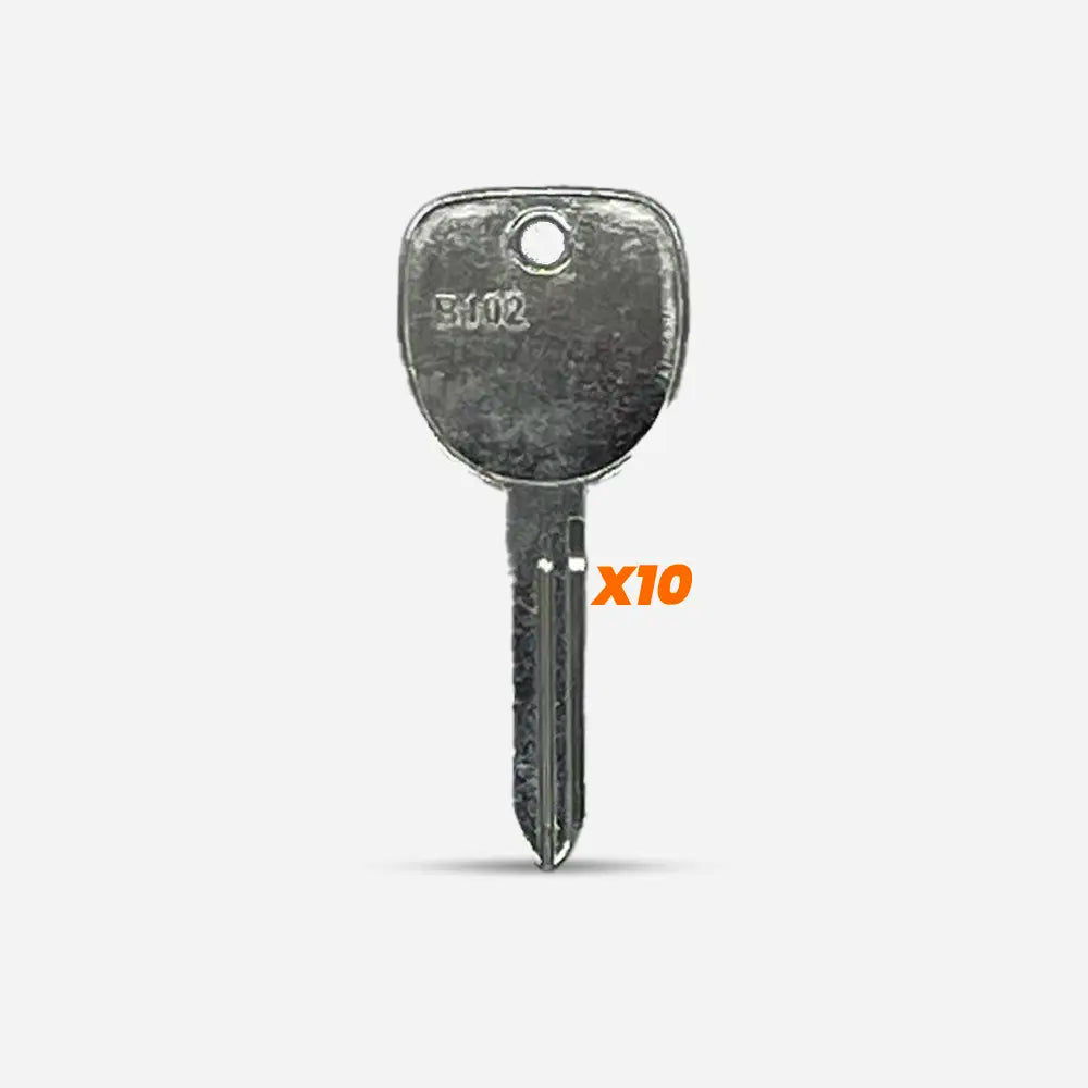 B102 / P1113 Mechanical Key GM (PACKS 10)