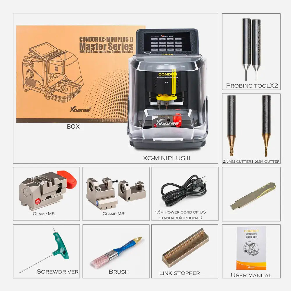 Condor XC Mini Plus II Automotive Key Cutting Machine