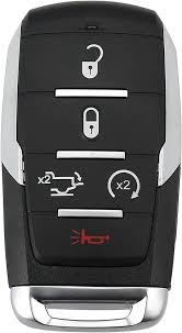 Aftermarket Smartkey for Dodge Ram 1500 5BTN TAILGATE R\S (4A) FCC OHT-4882056 433HMZ