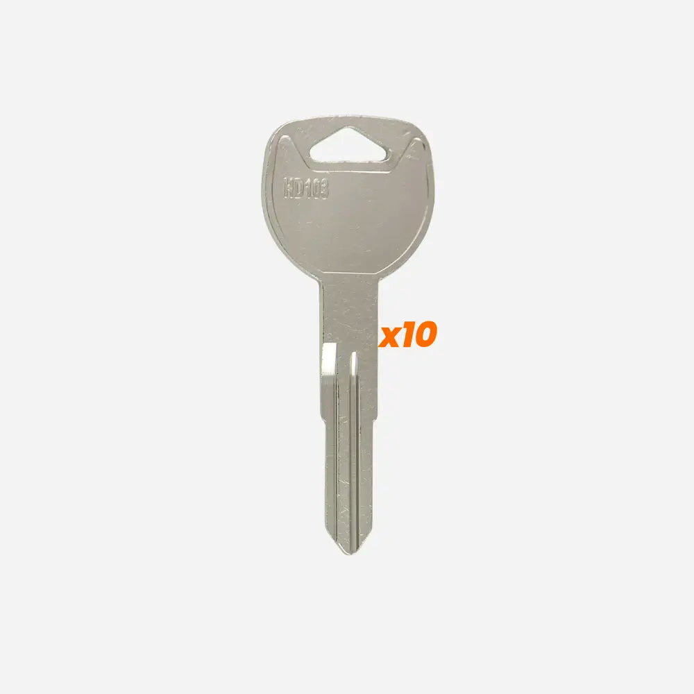 HD103 Metal Key for HONDA PACK OF 10