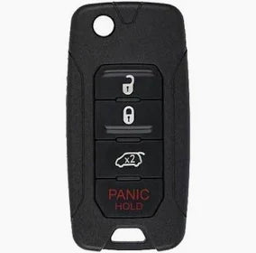 Aftermarket Flip Remote Key for JEEP 4B TRUNK FCC 2ADFTFI5AM433TX