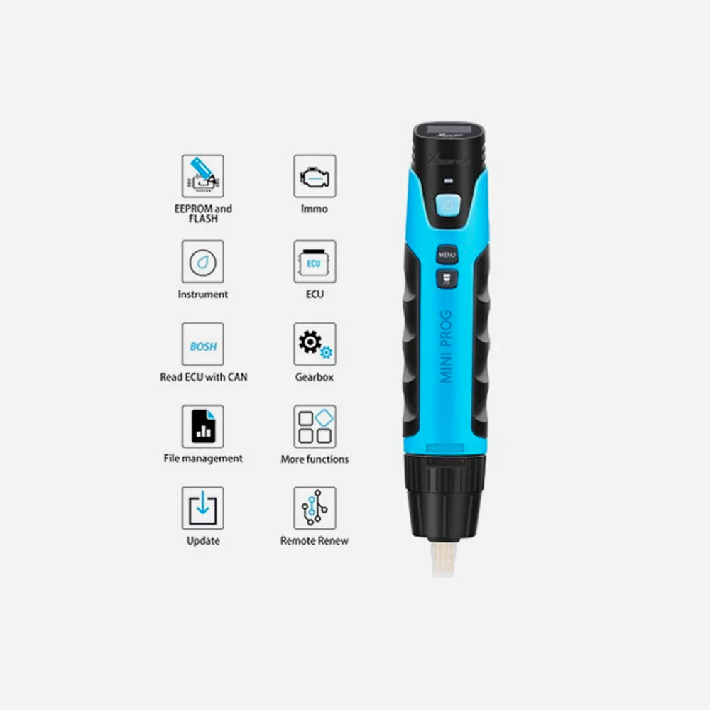 VVDI Mini PROG Pen EEPROM Programmer & Solder with Adapters & Cable