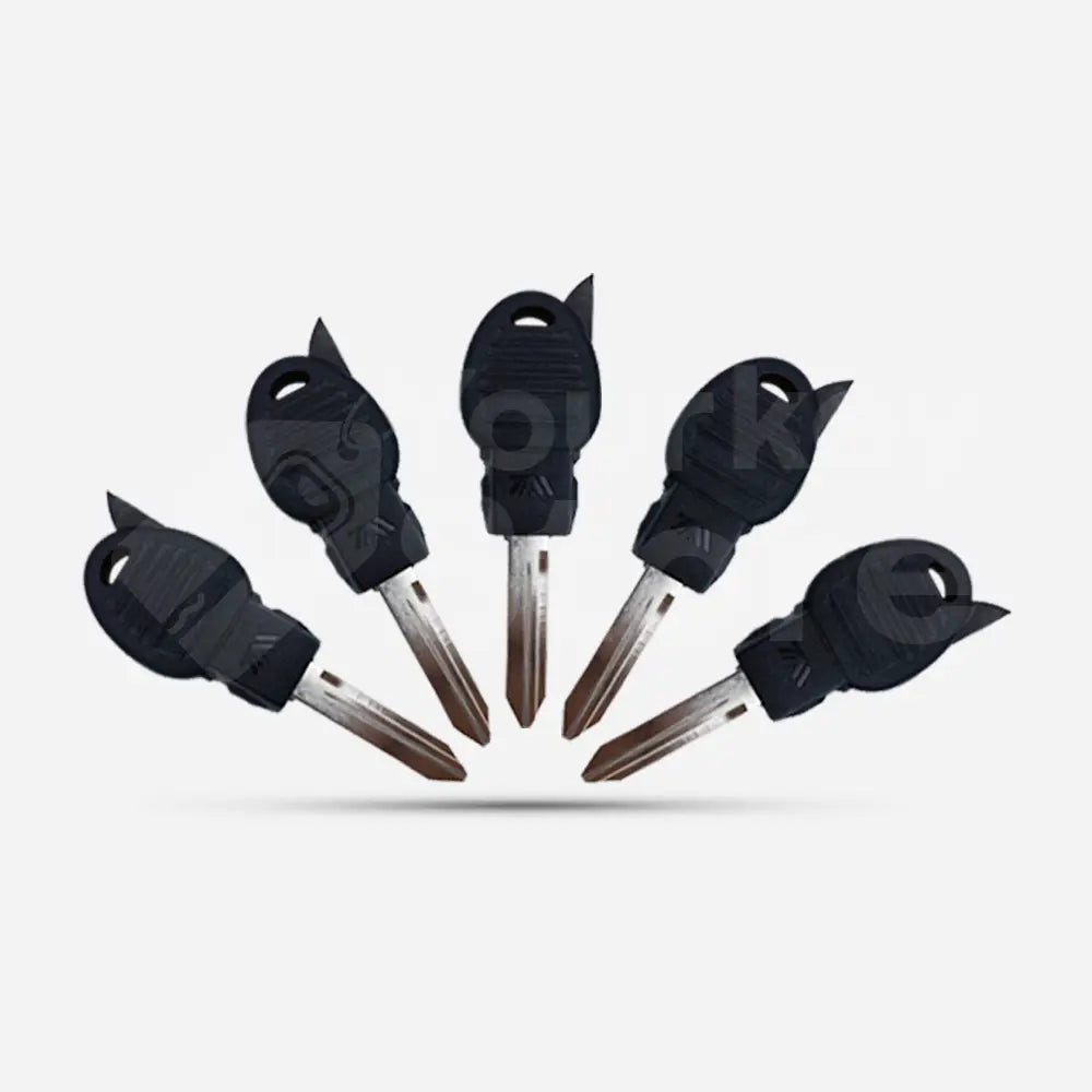 Y170 Transponder Key Shell for Chrysler Bundle of 5
