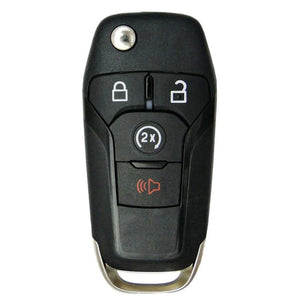Aftermarket Flip Remote key for Ford 4B  Remote Start FCC N5F-A08TDA 902MHZ