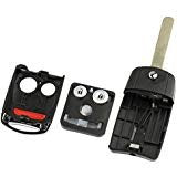 Aftermarket  FLIP KEY  SHELL FOR  ACURA  3 Btns