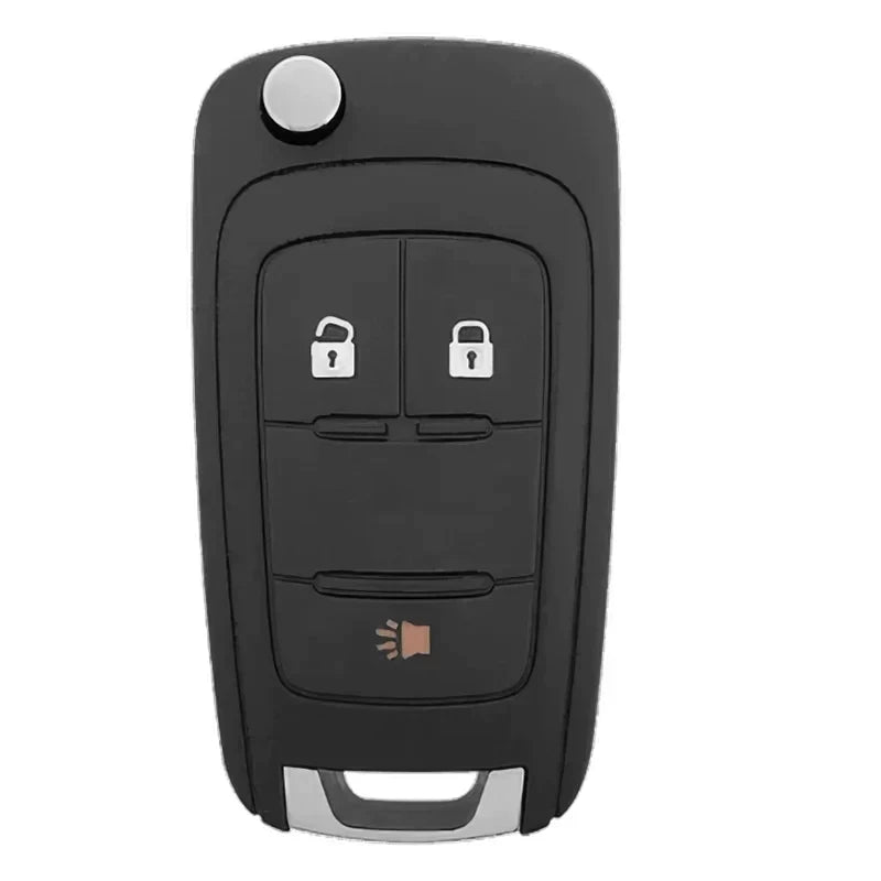 Aftermarket Flip Remote Key Shell for Chevrolet/GM 3 BTN  OHT01060512)