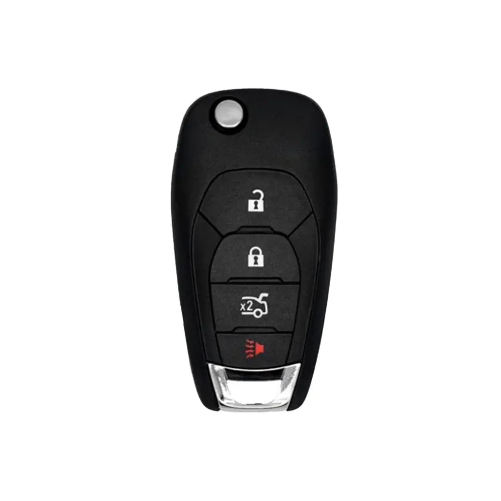 Afermarket Flip Remote key for Chevrolet 4Btns Trunk FCC: LXP-T004 433 Mhz