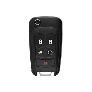 Afermarket Flip Remote key for Chevrolet Volt 5 Button FCC: OHT05918179