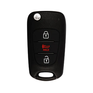 Aftermarket Flip Key Shell for Kia 3Btns (HY15) FCC NYOSEKSAM11ATX