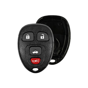 Aftermarket Remote Shell For Chevrolet 4 Buttons Trunk FCC: OUC60270