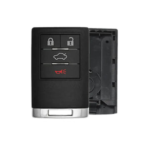 Aftermarket Smart Key Shell for Cadillac 4 Buttons Trunk FCC: M3N5WY7777A