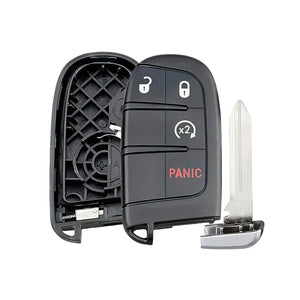 Aftermarket Smart Key Shell for JEEP 4-Buttons Remote Star FCC: M3N-40821302