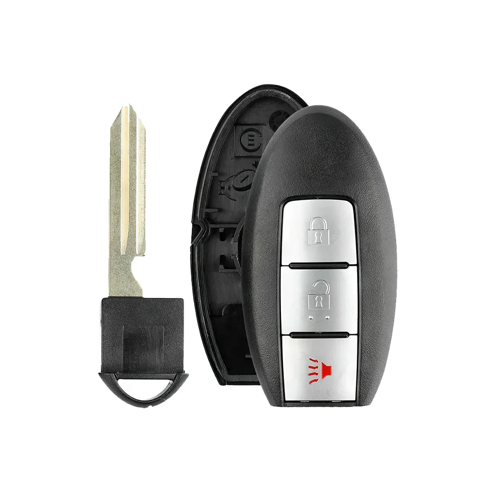 Aftermarket Smart Key Shell for Nissan 3-Buttons FCC: KR55WK48903/KR55WK49622