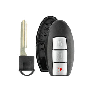 Aftermarket Smart Key Shell for Nissan 3-Buttons FCC: KR55WK48903/KR55WK49622
