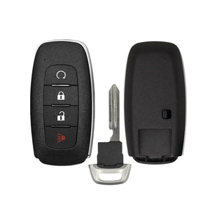 Aftermarket Smart Key Shell for Nissan 4 Buttons R/S FCC: KR5TXPZ1