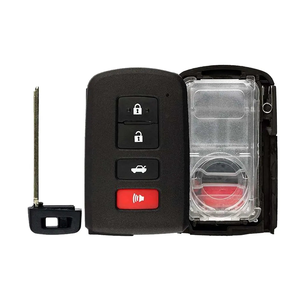 Aftermarket Smart Key Shell for Toyota 4 Buttons TRUNK FCC: HYQ14FBA