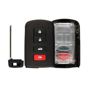 Aftermarket Smart Key Shell for Toyota 4 Buttons TRUNK FCC: HYQ14FBA