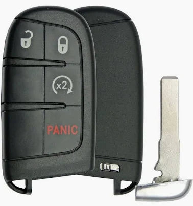 Aftermarket Smart Key Shell for JEEP 4-Buttons Remote Star FCC: M3N-40821302 SIP 22