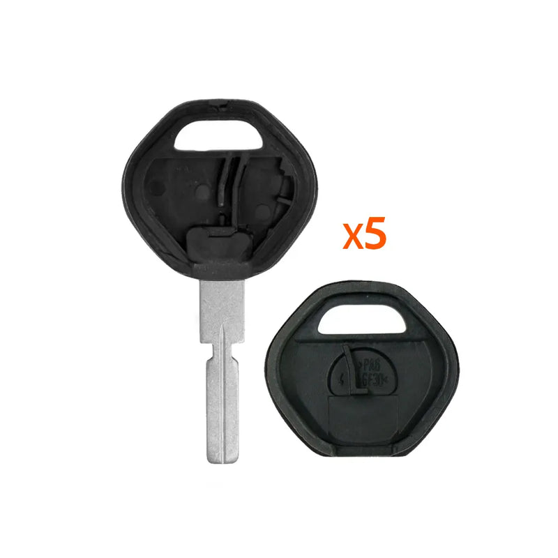 HU58 Transponder Key Shell for BMW Bundle of 5