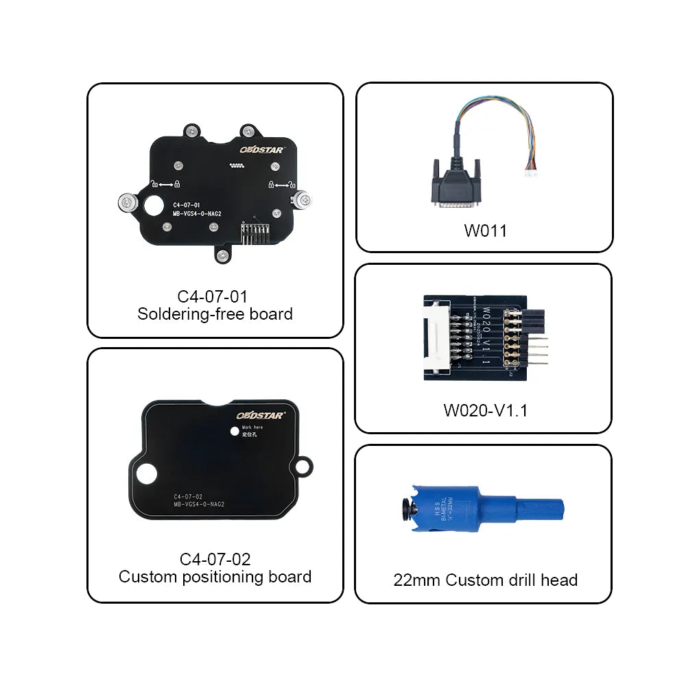 OBDSTAR ADAPTER KIT C4-07 (MB-VGS4-0-NAG2)