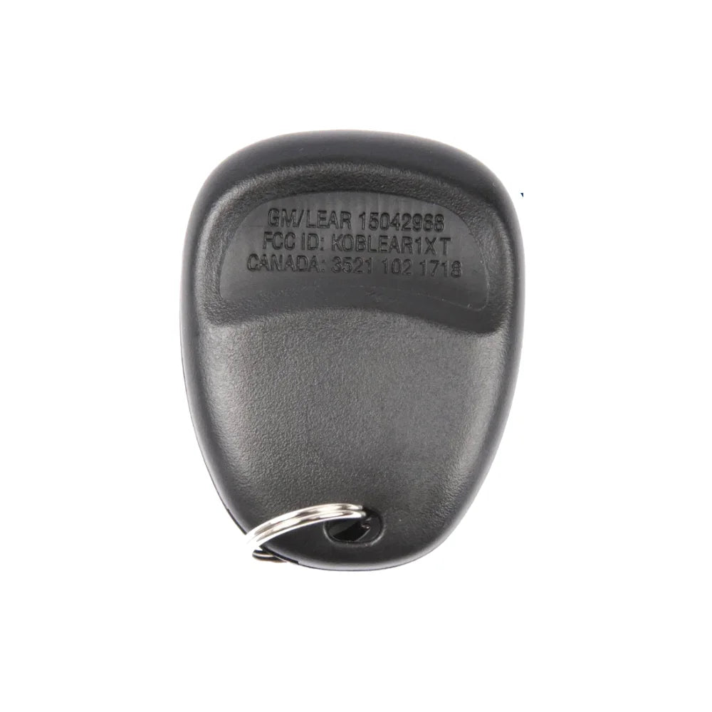 OEM Refurbished GM 3 Buttons 2001-2002 Keyless Entry Remote FCC: KOBLEAR1XT