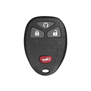 OEM Refurbished Remote For Chevrolet 4 Buttons Remote Star FCC: KOBGT04A