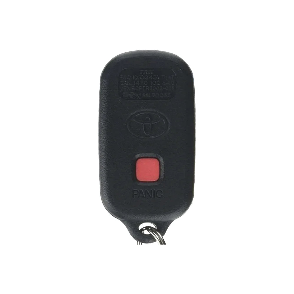 OEM Refurbished Remote For Toyota 4 Button Trunk FCC: GQ43VT14T