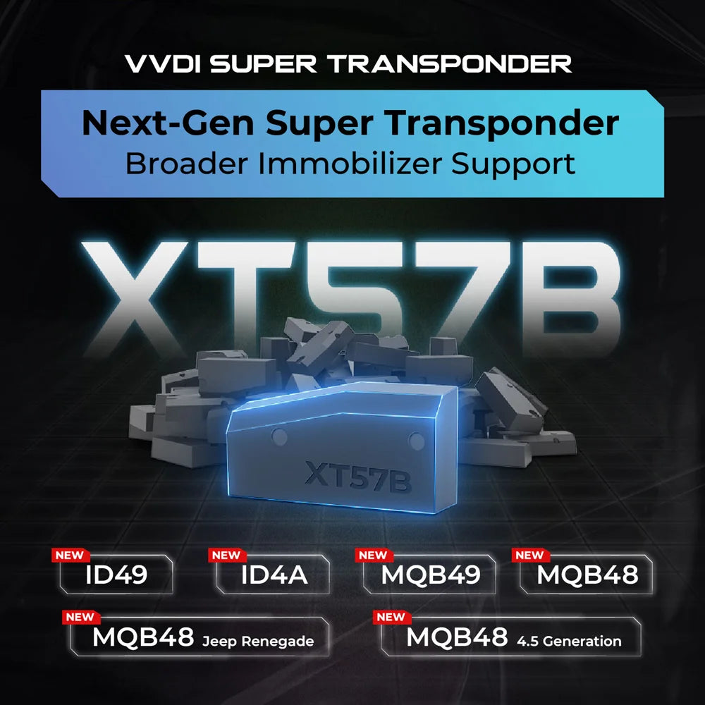 VVDI XT57B Super Chip Support 7935, 46, 47, 48, 49, 4A, and MQB48