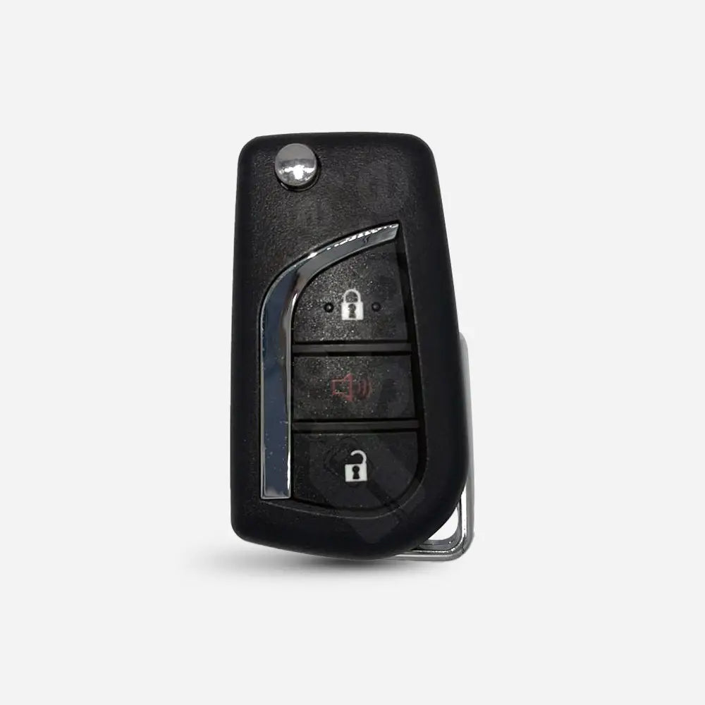 Afermarket Flip Remote key for Toyota 3B FCC HYQ12BFB (Chip H)