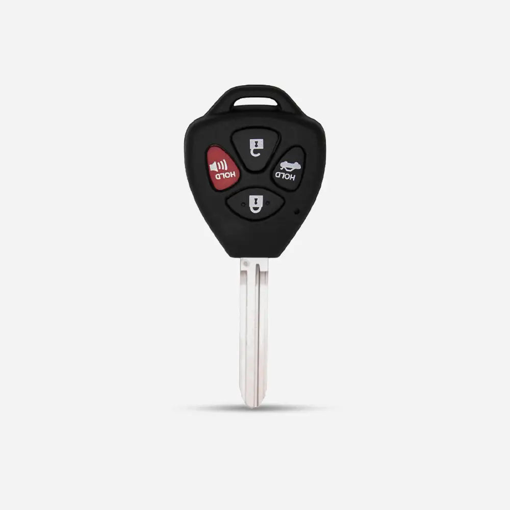 Aftermarket Remote Head Key for Toyota 4B Trunk (G Chip) FCC HYQ12BBY
