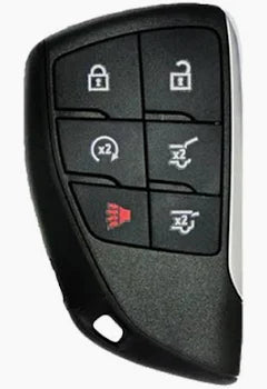 Aftermarket SmartKey Shell for Chevrolet 6BTN HATCH\REAR GLASS\  R/S  FCC YG0G21TB2