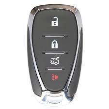 Oemrefurbished smart key Chevrolet 4Btn trunk FCC HYQ4EA  433mhz