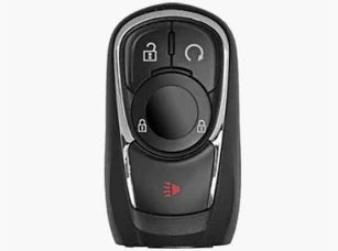 Aftermarket SmartKey for Buick  4 BTNS R\S  FCC HYQ4EA  433 MHZ