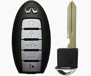 OEM Refurbished Infiniti 5 btns Hatch  Smart key  FCC: KR5S180144014 (204) 4A 433 MHZ