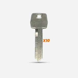 H60 Metal Key for FORD PACK OF 10