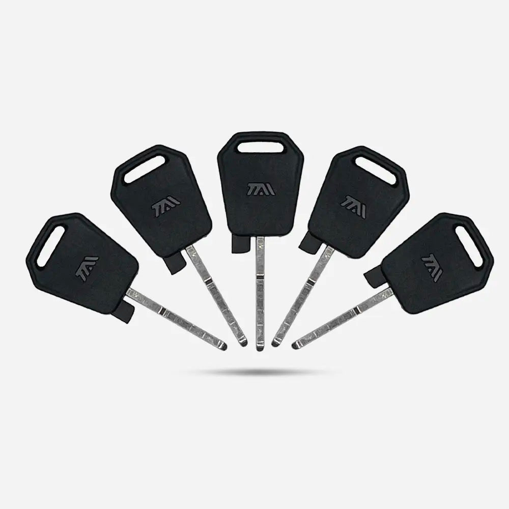 HU101 Transponder Key shell for Ford Blunde of 5