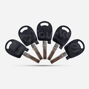 HU66 Transponder Key Shell for Wolkswagen Bundle of 5