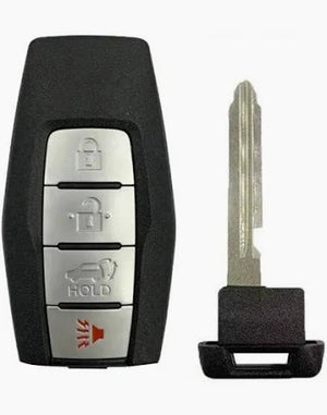 Aftermarket SmartKey for Mitsubishi  Outlander  4BTNS HATCH FCC KR5MTXN1 433 MHZ (4A AES)