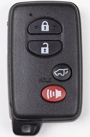 Aftermarket SmartKey Shell for Toyota 4B HACTH FCC HYQ14AAB