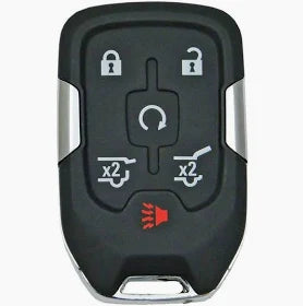 OEM Refurbished Smart Key  Chevrolet  6 BTN Hatch Hatch Glass FCCHYQ1AA 315MHZ