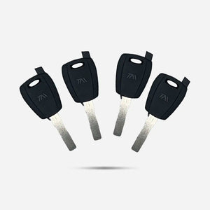 SIP22 Transponder Key Shell for Chrysler-Dodge-Jeep Bundle of 4